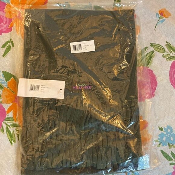 🎁Heather Micro Fleece  Olive Fashion Scarf one Size fits - Picture 5 of 6